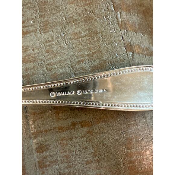 Wallace Continental Bead 18/10 Stainless Flatware 11-Piece Replacement Set - Picture 5 of 5